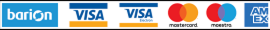 Barion, Visa, Mastercard, Maestro