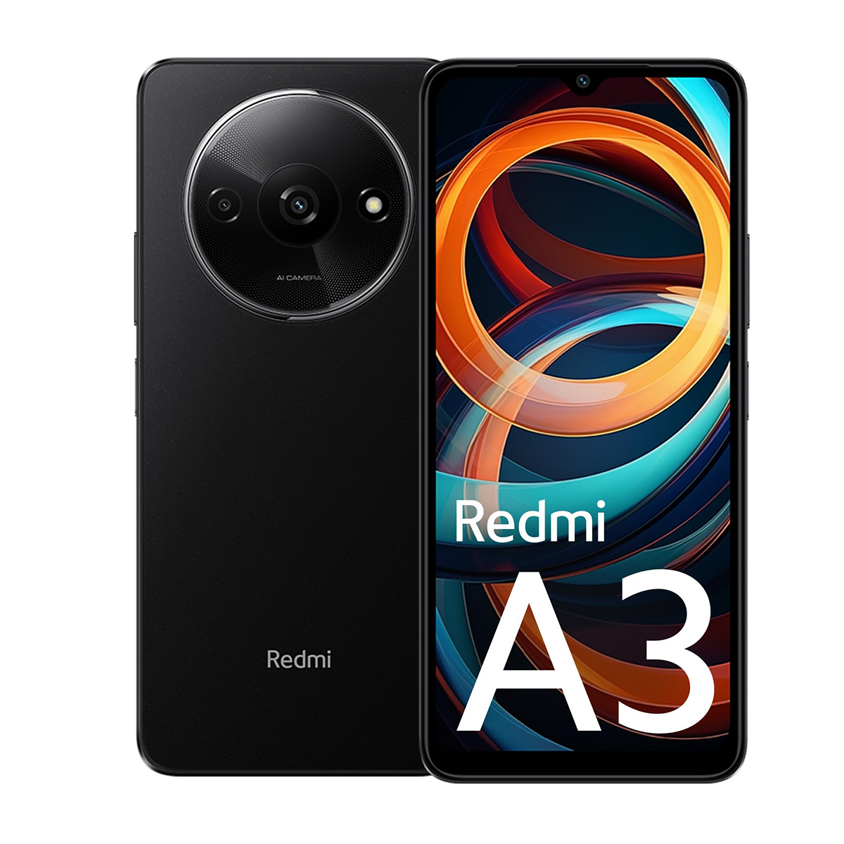Xiaomi Redmi A3 Dual SIM 128GB 4GB RAM (Fekete)