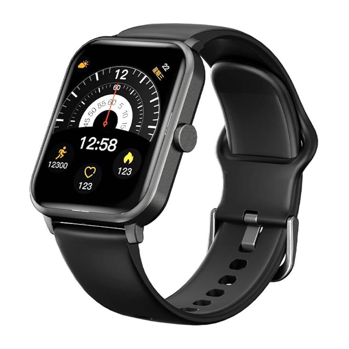 Xiaomi QCY GTS Watch S2 (Fekete)