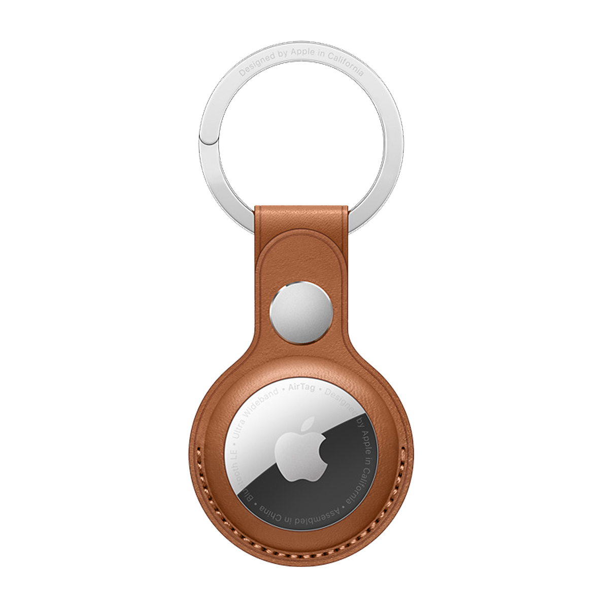 Apple Airtag Leather Key Ring (Barna) MX4M2ZM/A