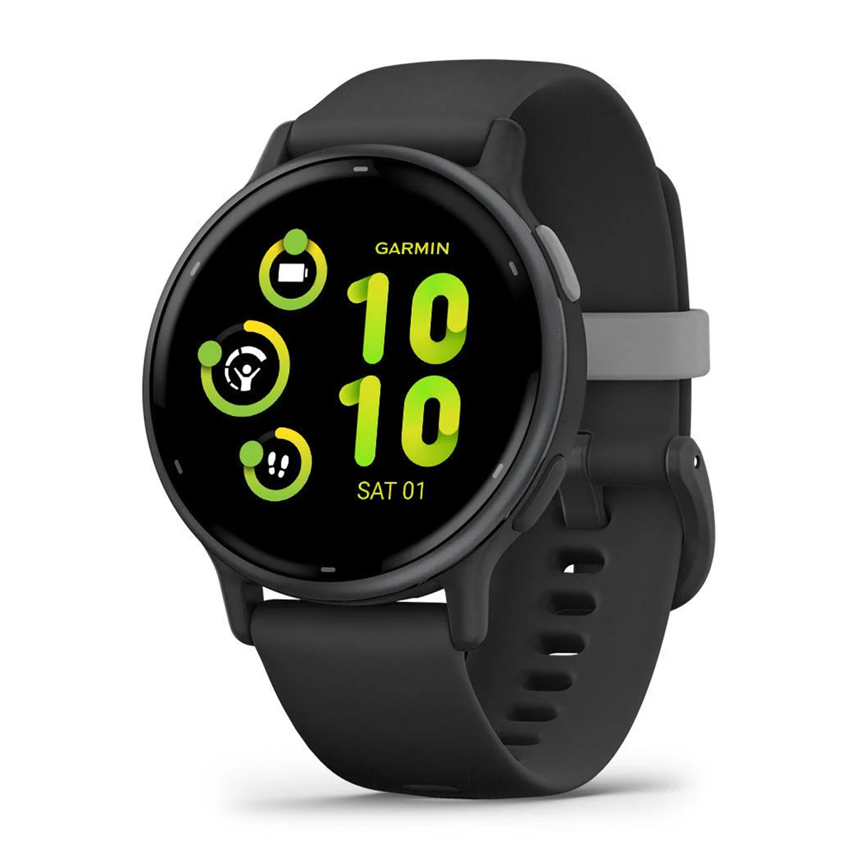 Garmin Vívoactive 5 (010-02862-10) (Fekete-Fekete) Gyártói Garancia