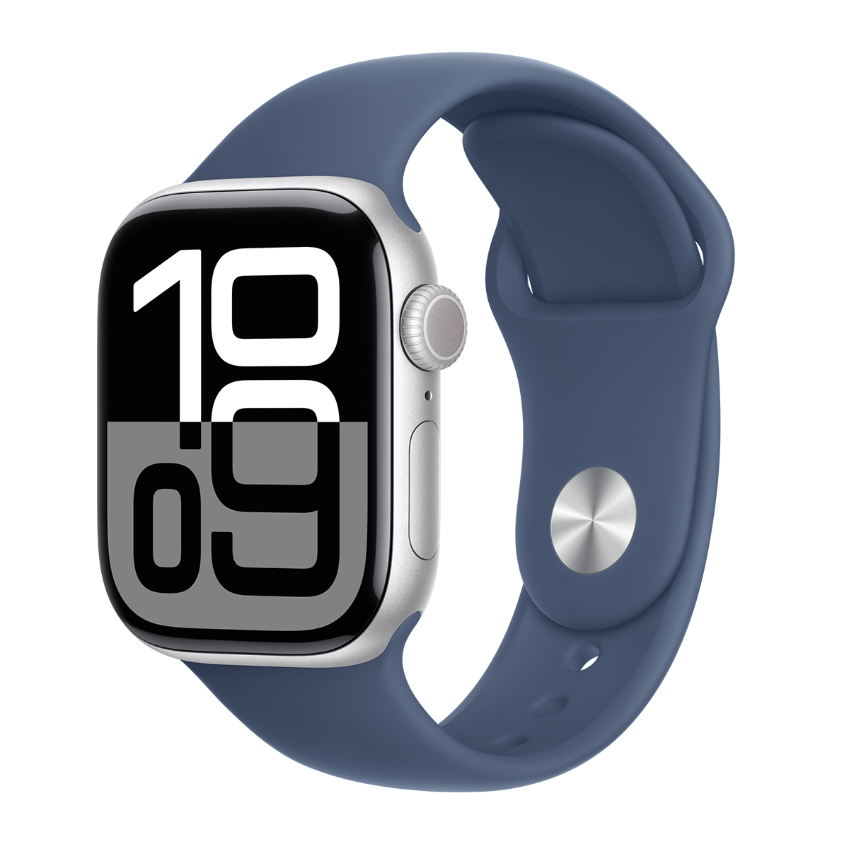 Apple Watch Series 10 42mm  Sport (Ezüst-Kék) (S/M) Apple Garancia