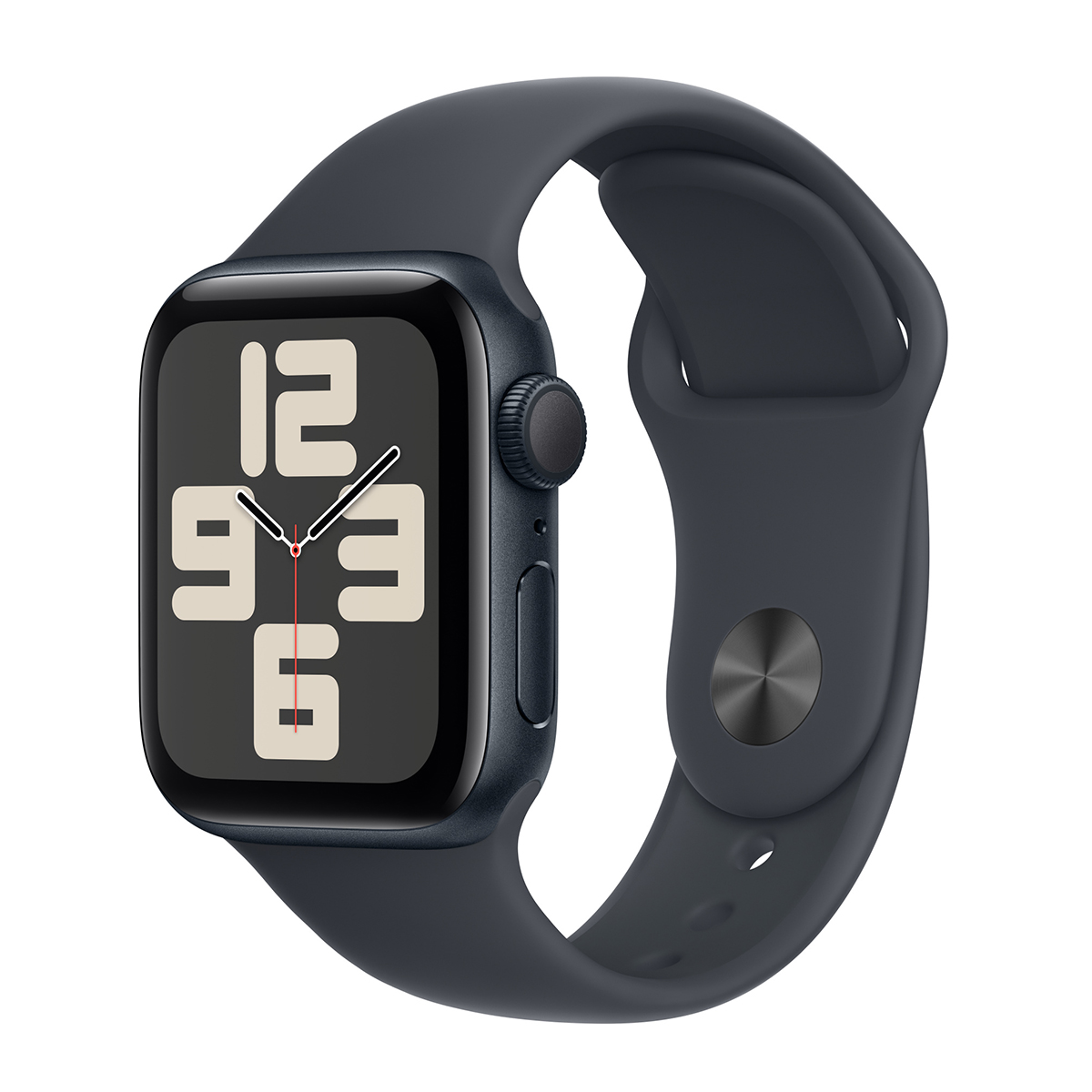 Apple Watch SE 2024 40mm Sport (Éjfekete-Éjfekete) (S/M) Apple Garancia