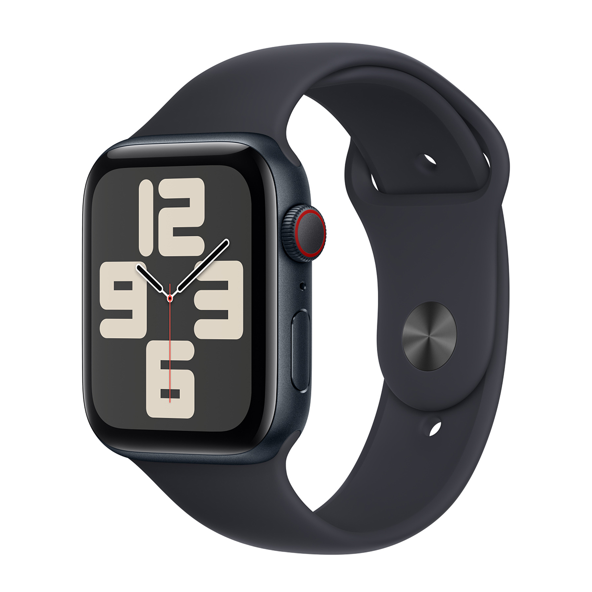 Apple Watch SE 2024 40mm Cellular Sport (Éjfekete-Éjfekete) (S/M) Apple Garancia