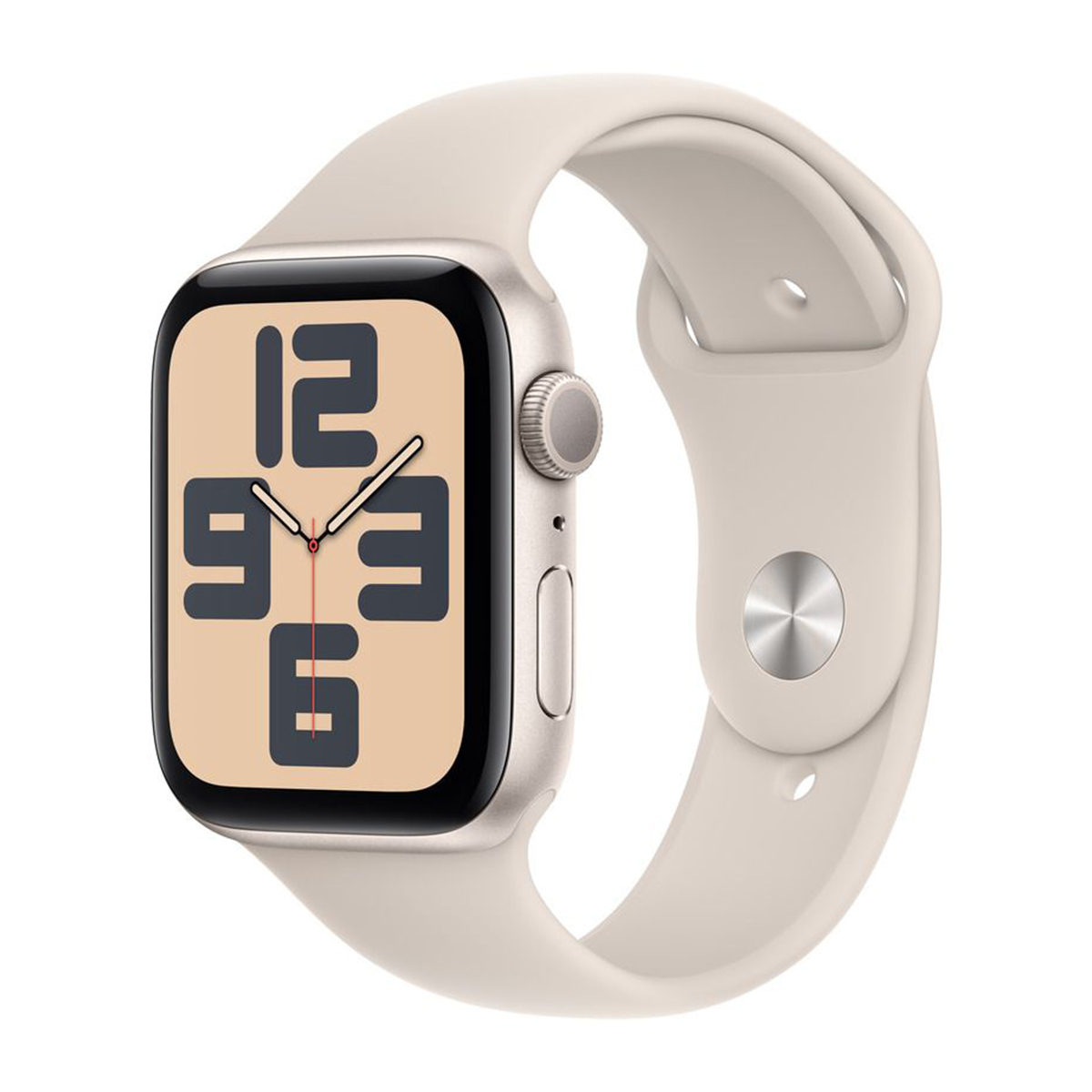 Apple Watch SE 2024 44mm Sport (Csillagfény-Csillagfény) (M/L) Apple Garancia