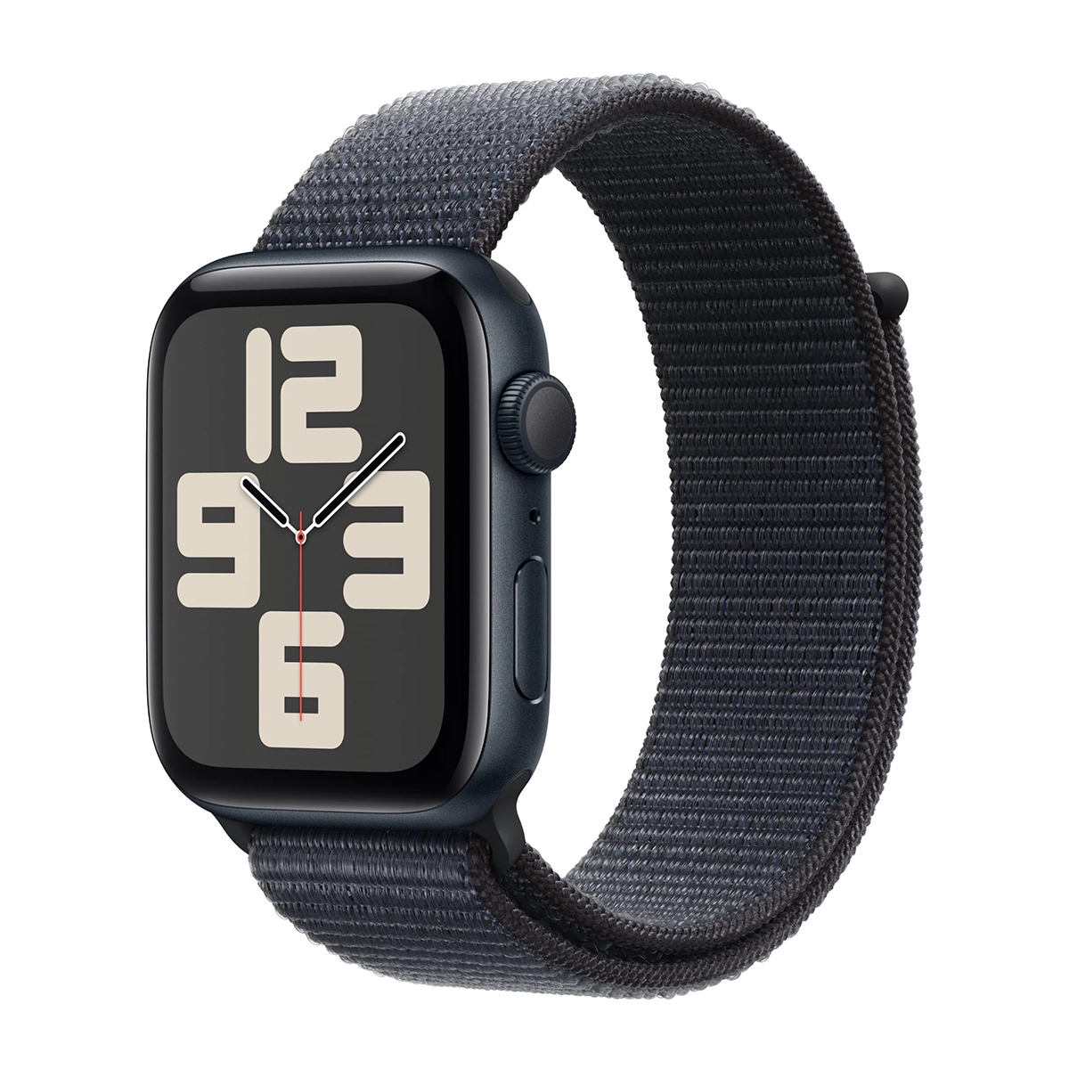 Apple Watch SE 2024 40mm Sport Loop (Éjfekete-Fekete) Apple Garancia