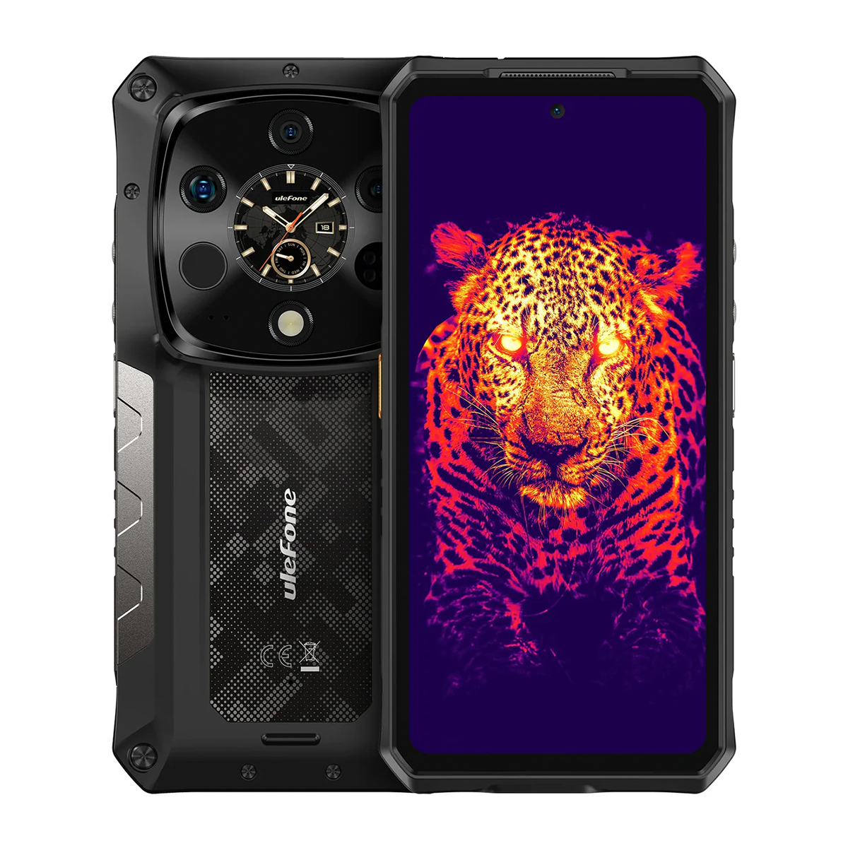 Ulefone Armor 28 Ultra Thermal 5G Dual-SIM 1024GB 16GB RAM (Fekete)