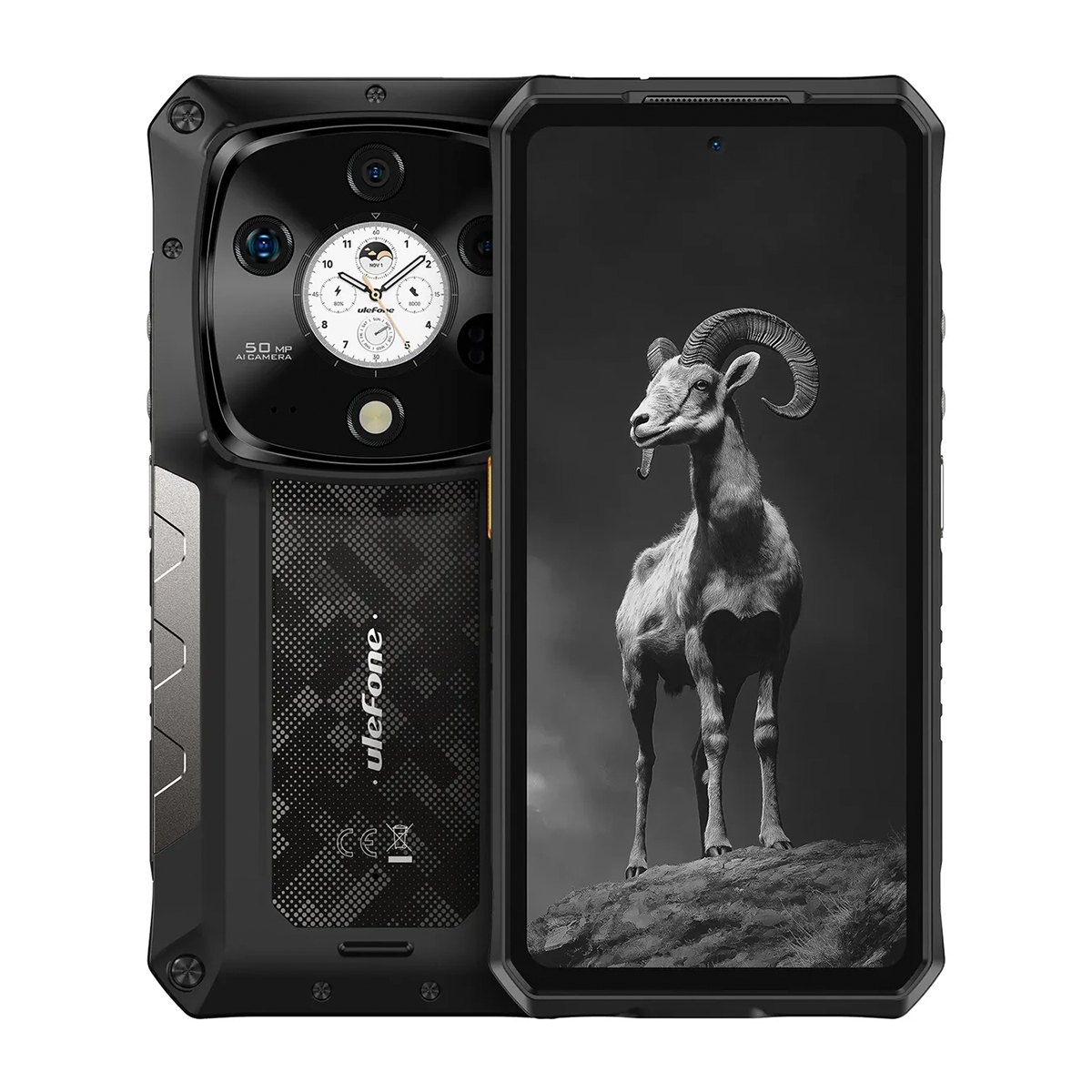 Ulefone Armor 28 Pro 5G Dual-SIM 512GB 16GB RAM (Fekete)