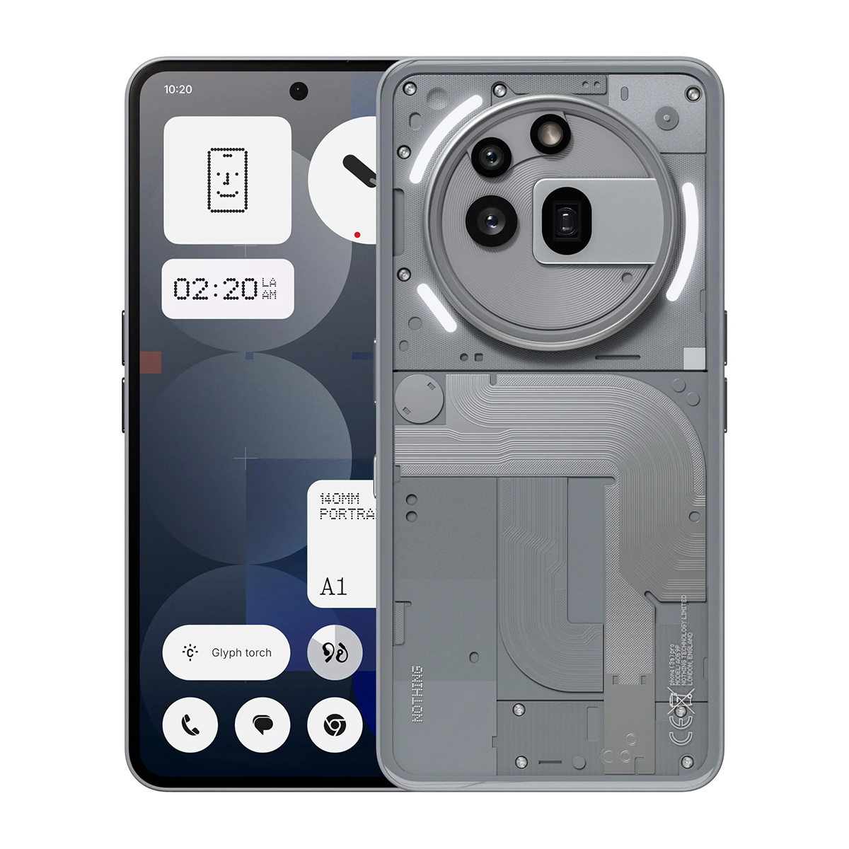 Nothing Phone (3a) Pro 5G Dual-SIM 256GB 12GB RAM (Szürke)