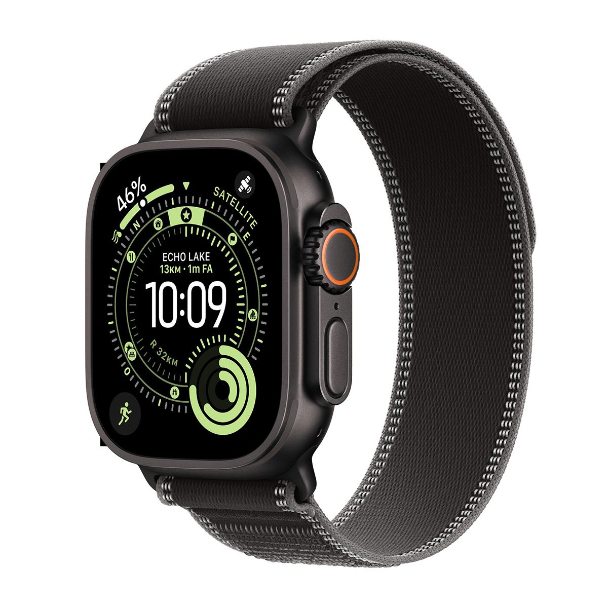 Apple Watch Ultra 3 49mm 5G (Fekete-Terep Pánt-Fekete-Szürke)  (M) Apple Garancia