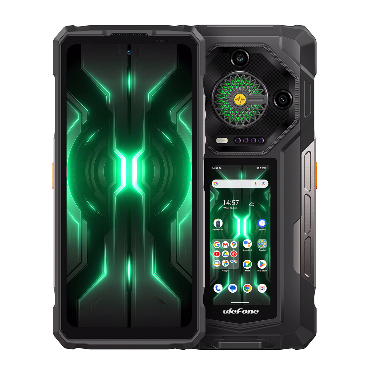 Ulefone Armor 33 Pro 5G Dual-SIM 512GB 16GB RAM (Fekete)