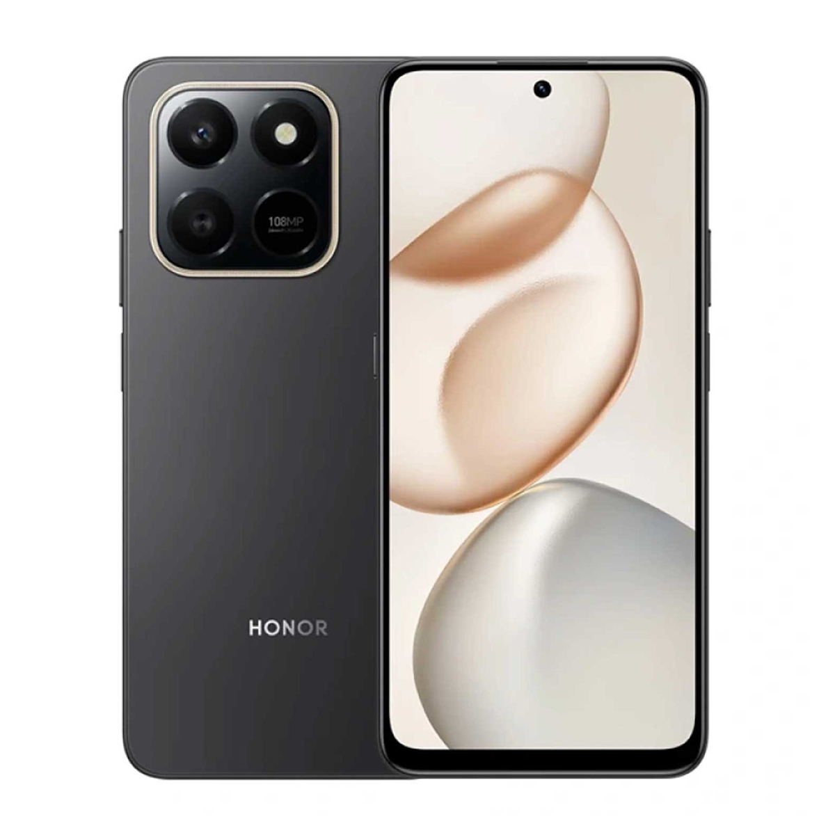 Honor X7d Dual-SIM 128GB 6GB RAM (Fekete) Gyártói Garancia