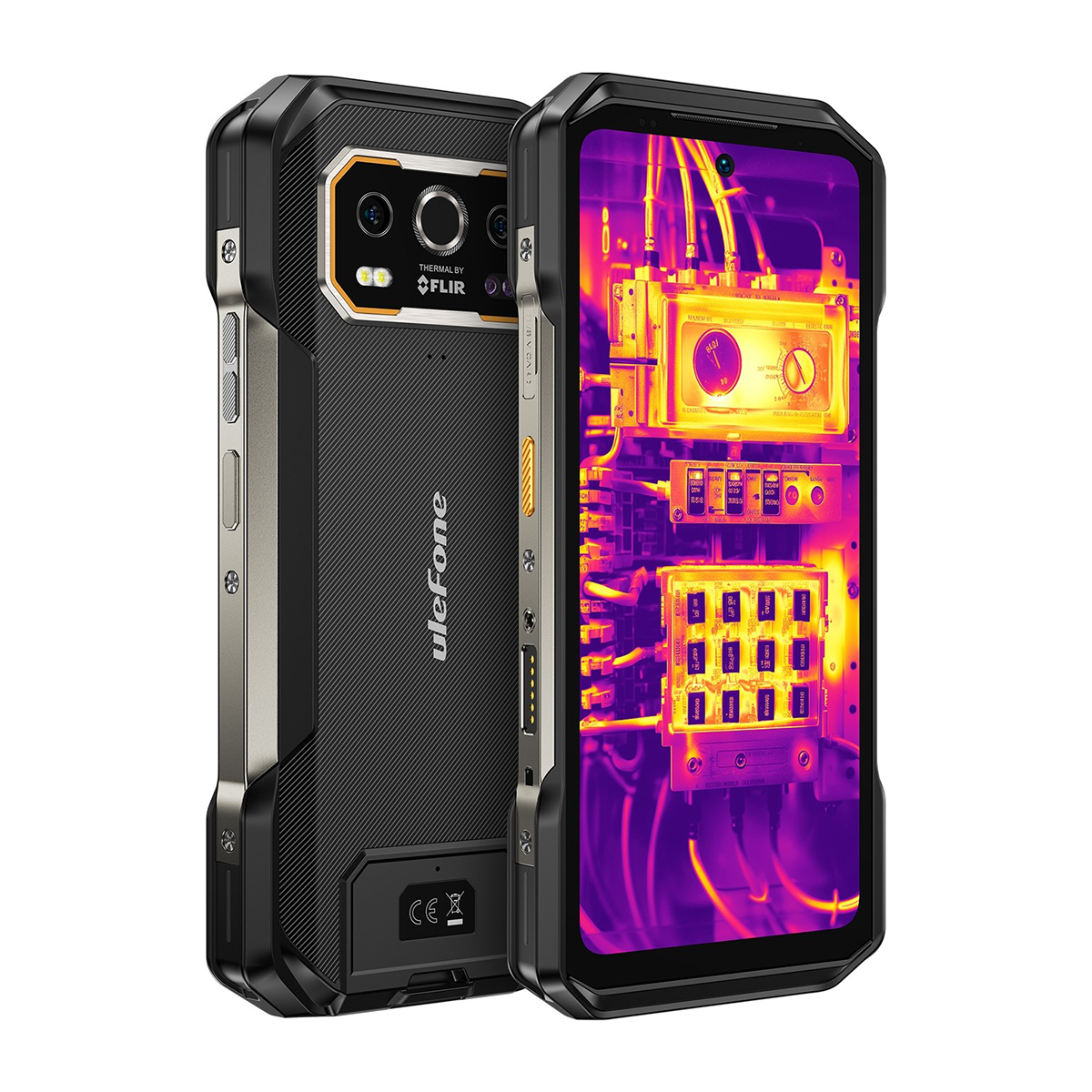 Ulefone Armor 27T+ LTE LTE Dual-SIM 256GB 12GB RAM (Fekete)