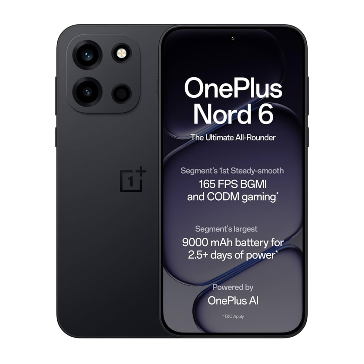 OnePlus Nord 6 5G Dual-SIM 256GB 8GB RAM (Fekete)