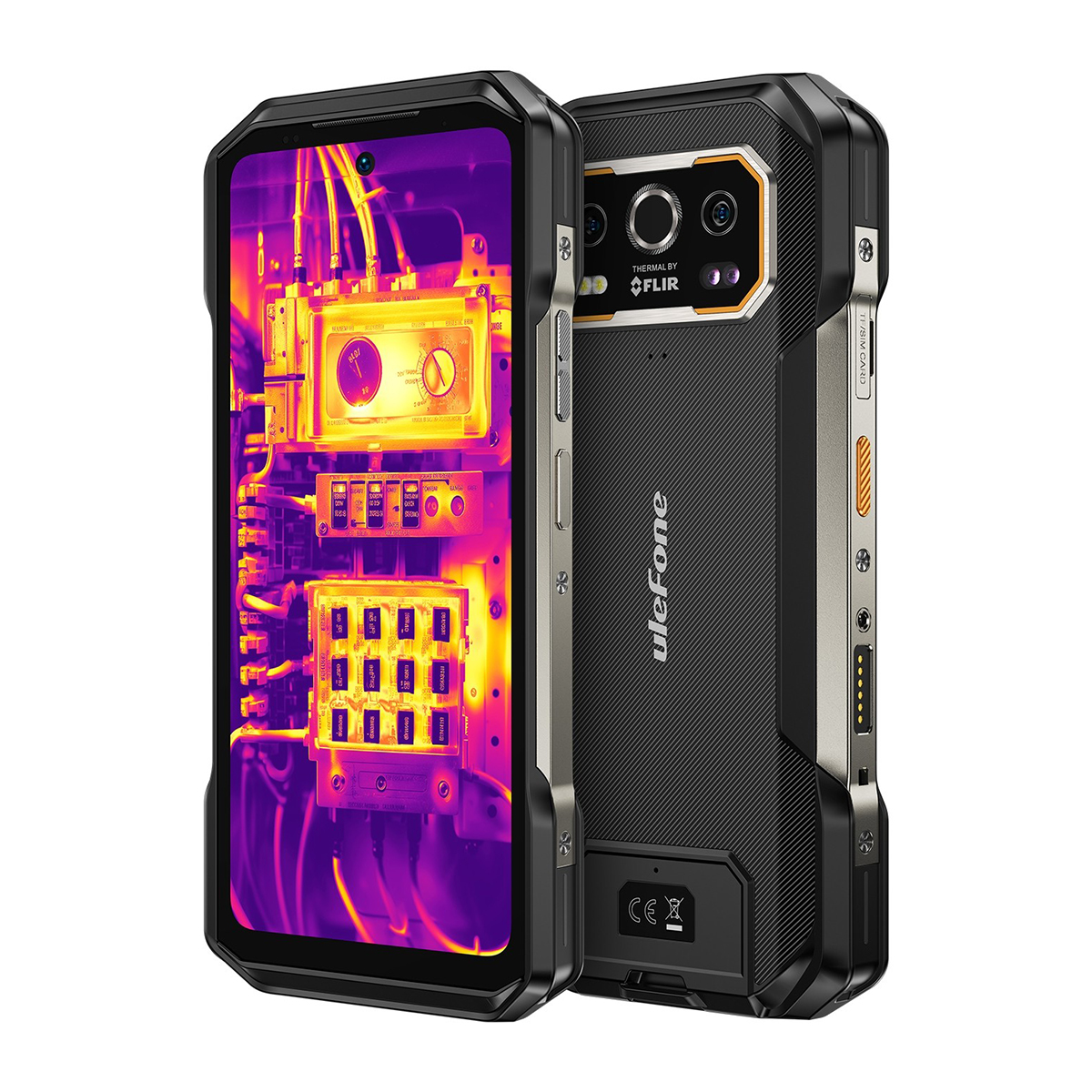 Ulefone Armor 27T Pro+ Dual-SIM 256GB 12GB RAM (Fekete)