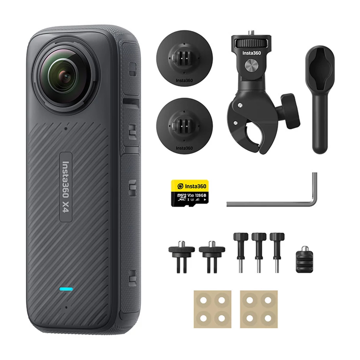 Insta360 X4 Motorcycle Bundle (Fekete)