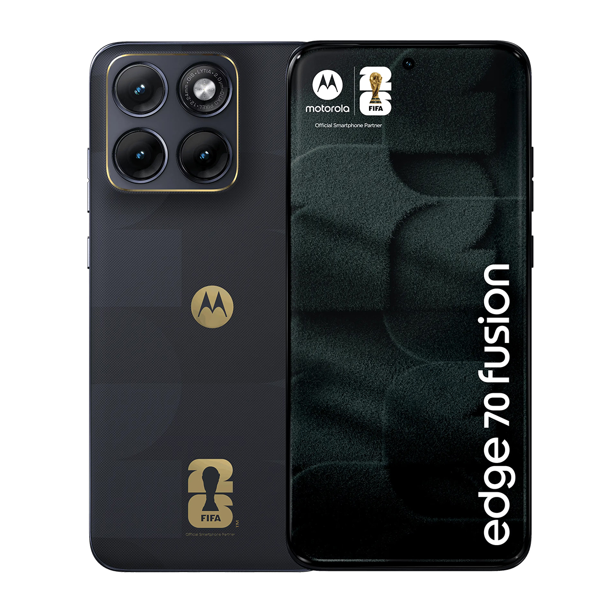Motorola XT2605-2 Moto Edge 70 Fusion 5G Dual-SIM 256GB 8GB RAM World Cup Edition (Fekete)
