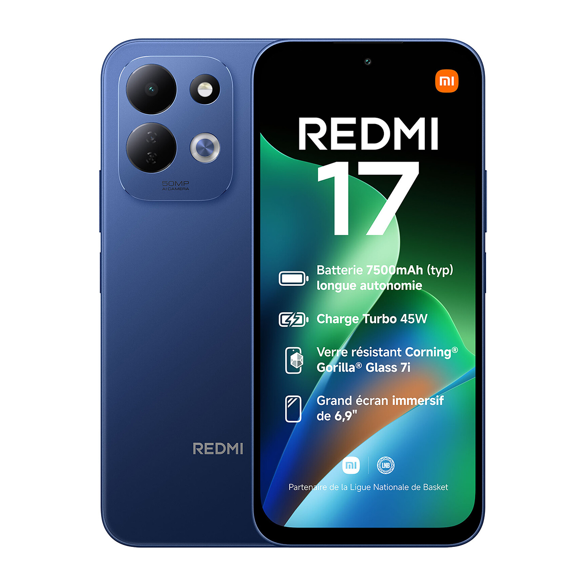 Xiaomi Redmi 17 LTE Dual-SIM 128GB 4GB RAM (Kék)