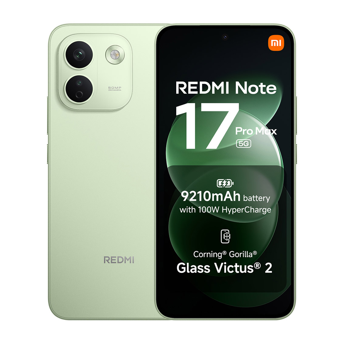Xiaomi Redmi Note 17 Pro Max 5G Dual-SIM 512GB 8GB RAM (Zöld)