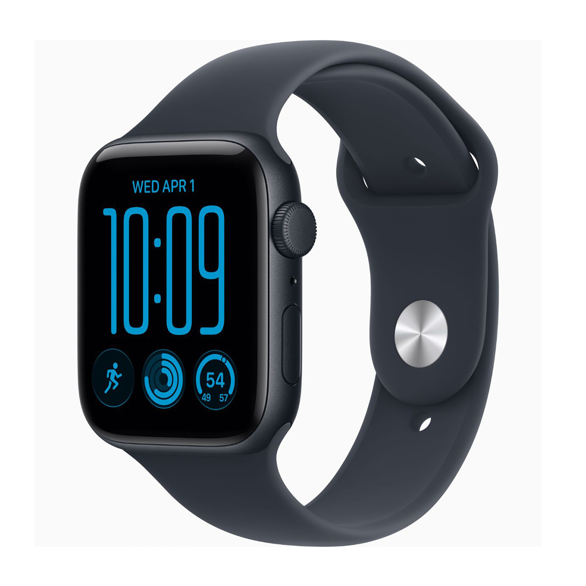 Apple Watch SE 3 40mm  Sport (Éjfekete-Sötétkék) (S/M) Apple Garancia