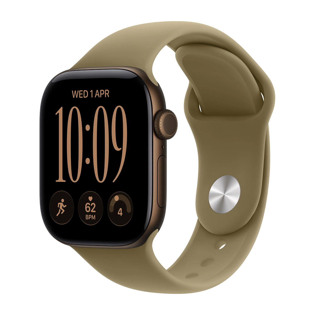 Apple Watch Series 12 46mm  Sport (Sötét Bronz-Oliva) (M/L) Apple Garancia