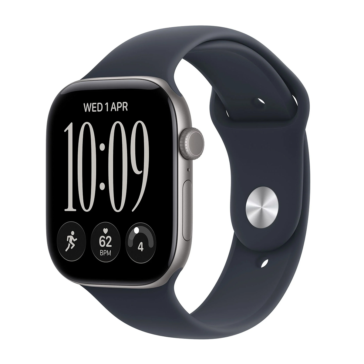 Apple Watch Series 12 46mm  Sport (Szürke-Sötétkék) (M/L) Apple Garancia