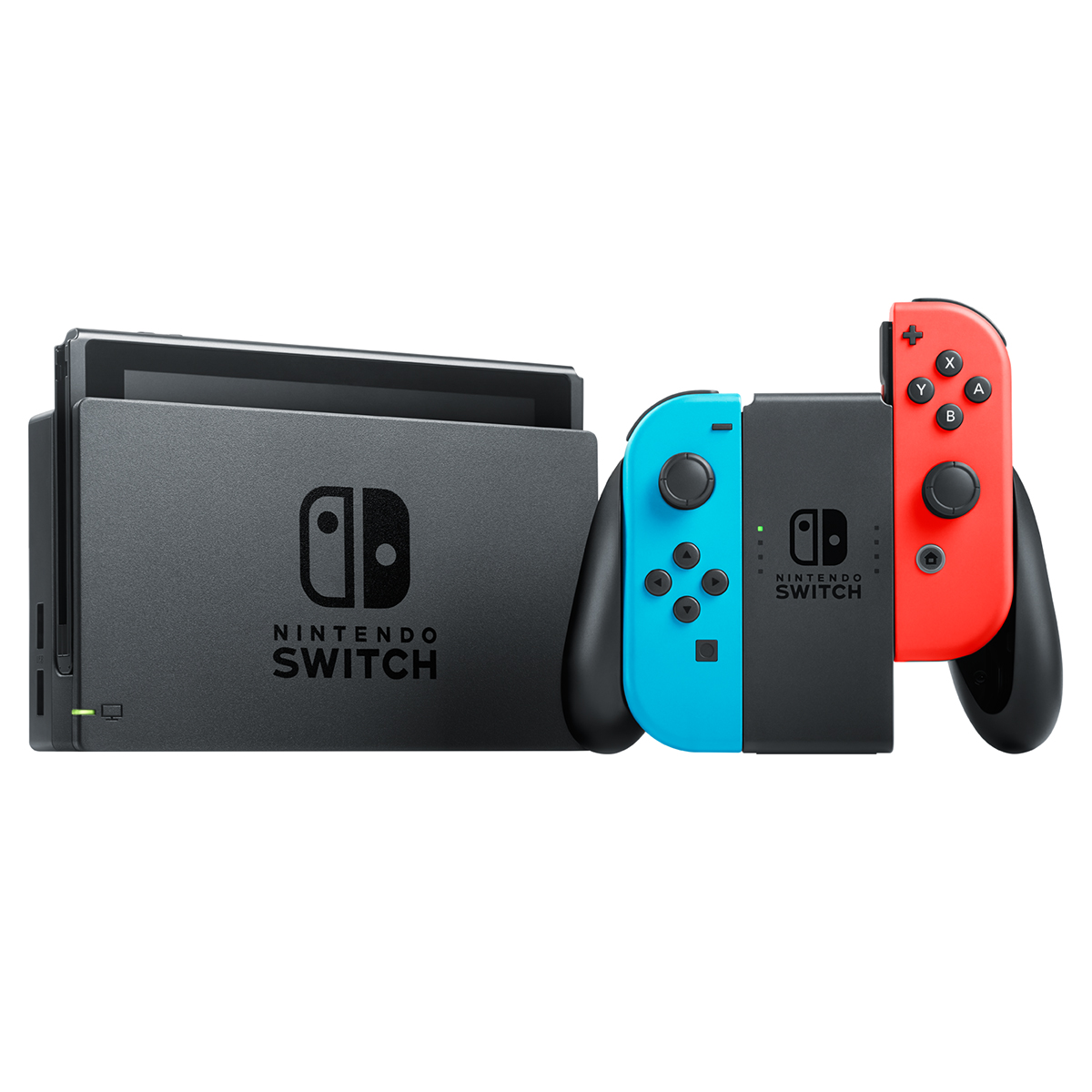 Nintendo Switch V2 (Neon Piros-Neon Kék)