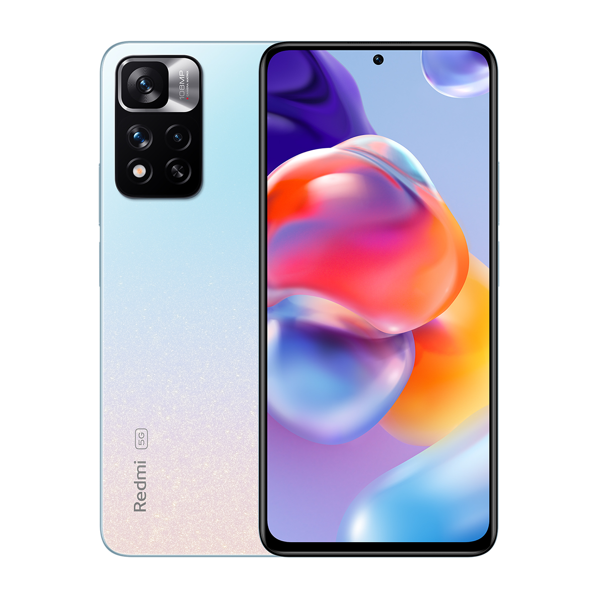 Xiaomi Redmi Note 11S 5G Dual-SIM 128GB 4GB RAM (Világoskék-Rózsaszín Átmenetes)