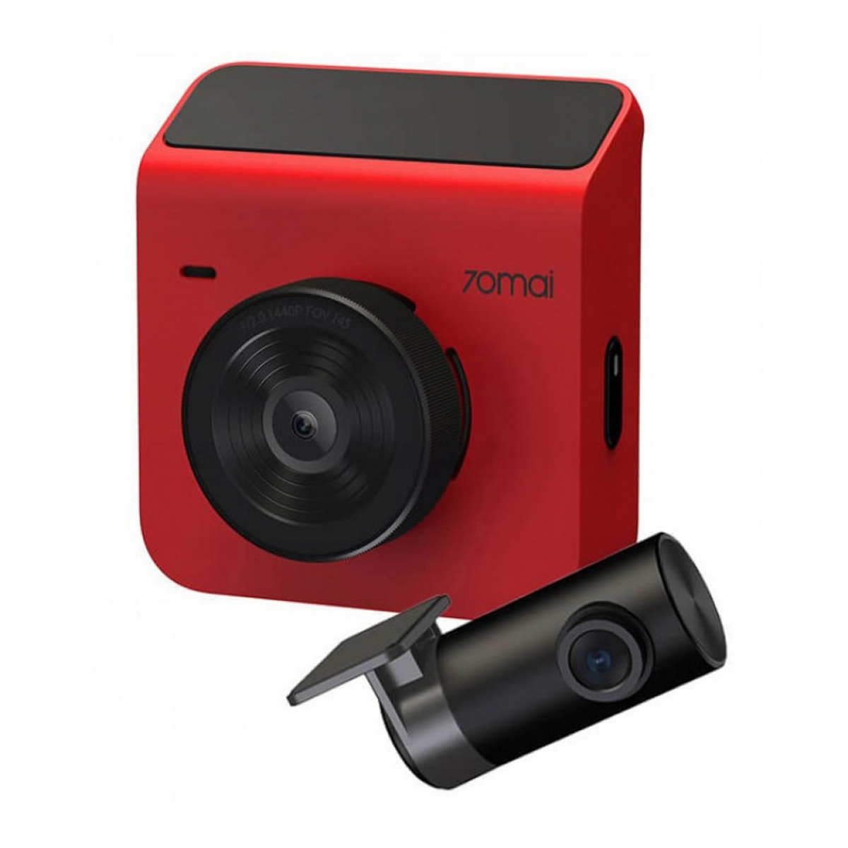 Xiaomi 70mai Dash Cam A400+Rear Cam Set (Piros)