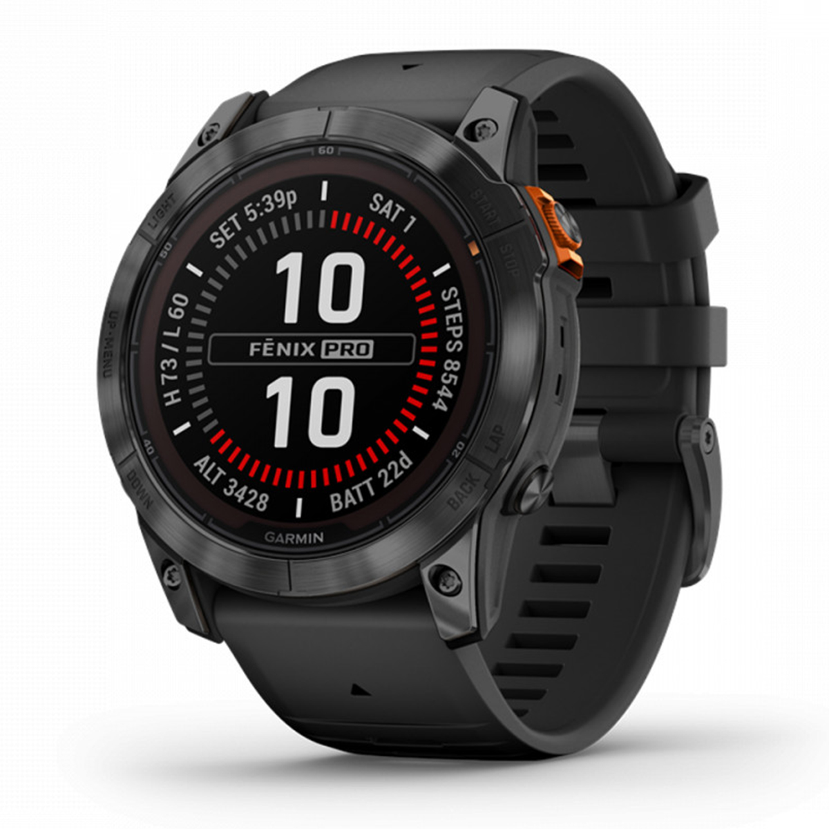 Garmin Fenix 7X Pro Solar (010-02778-01) (Szürke-Fekete) Gyártói Garancia