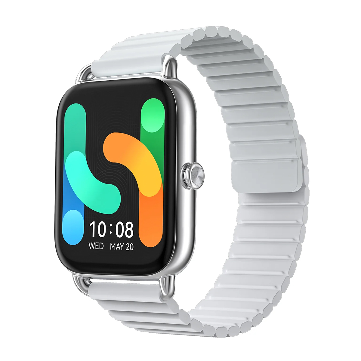 Xiaomi Haylou Watch LS11 RS4 Plus Magnetic Band (Ezüst)