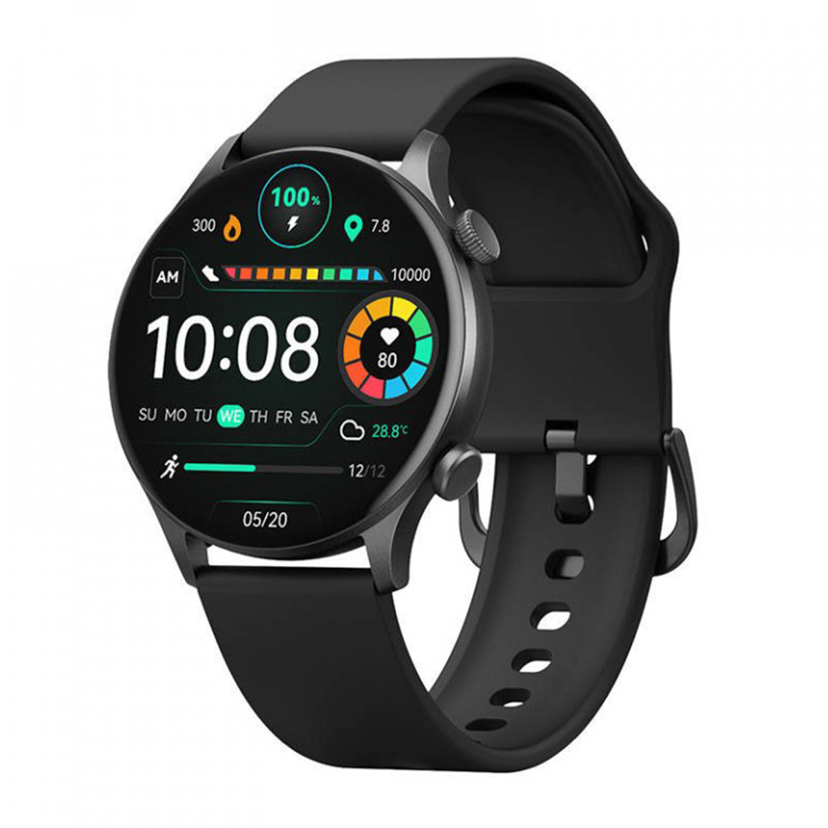 Xiaomi Haylou Watch LS16 RT3 Plus (Fekete)