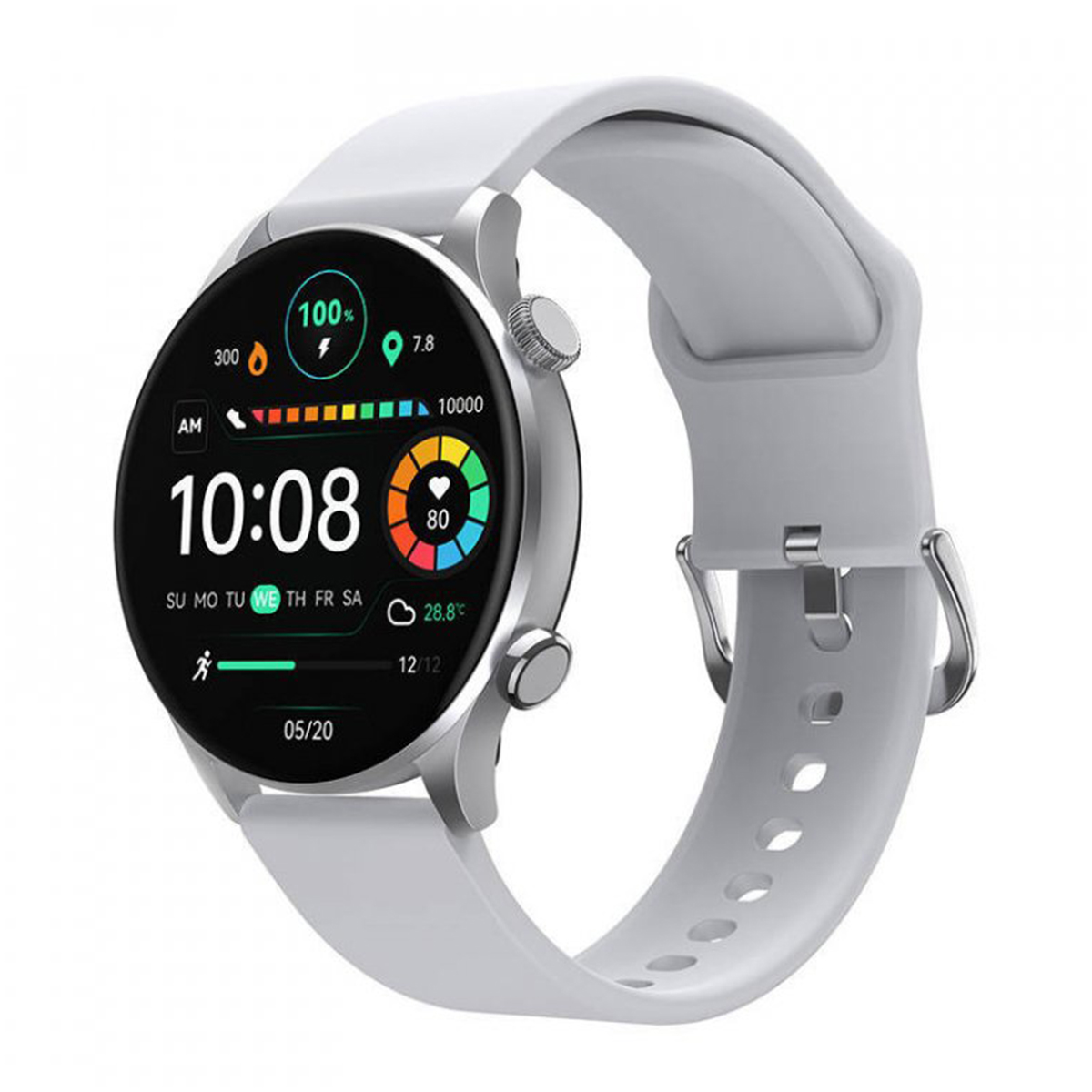 Xiaomi Haylou Watch LS16 RT3 Plus (Ezüst)