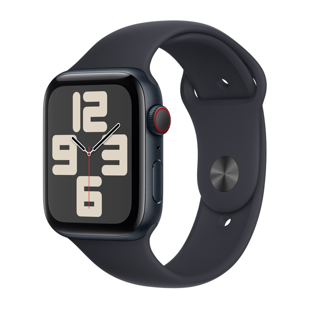 Apple Watch Series SE (2023) 44mm Cellular (Éjfekete-Éjfekete) (M/L) Apple Garancia