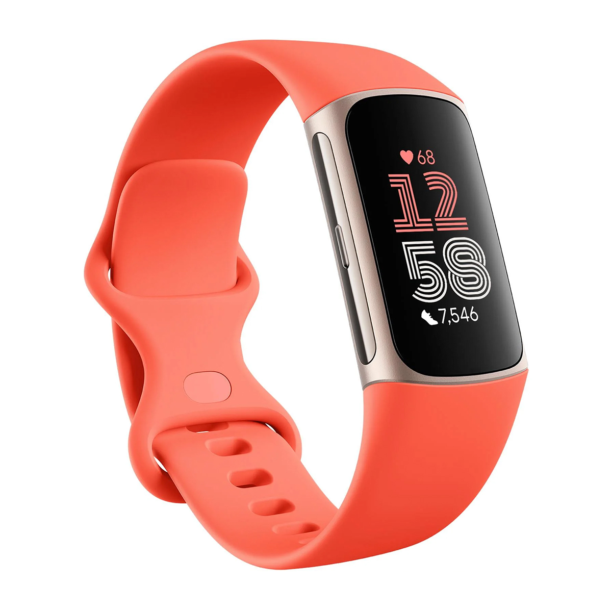 Fitbit Charge 6 (Bézs-Narancssárga)
