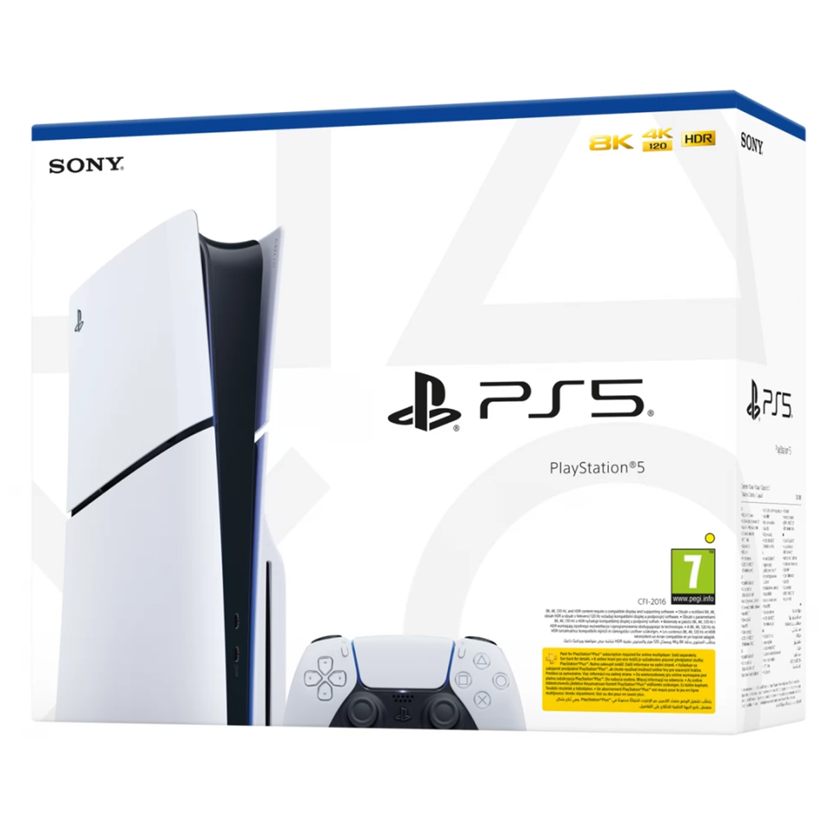 Sony Playstation 5 Disc Edition 1TB Slim (Fehér)